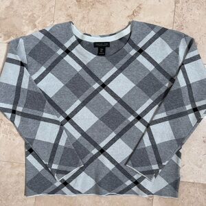 Rachel Zoe Plaid Sweater